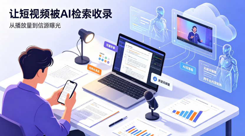 岳池县短视频创作者新必修课：吃透 GEO 优化，让抖音内容被豆包、DeepSeek、元宝智能体收录
